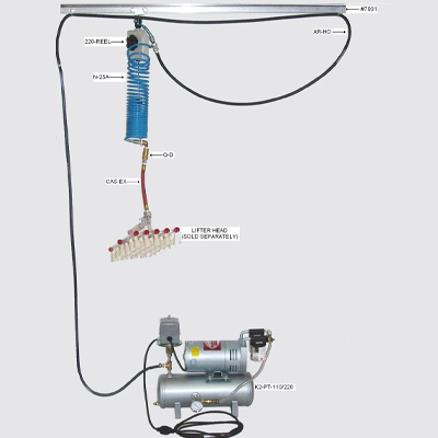 Système de levage d'œufs sous vide 110V et 220V