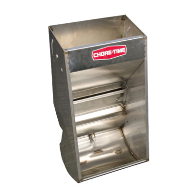 Trémie pour aliment sec avec eau